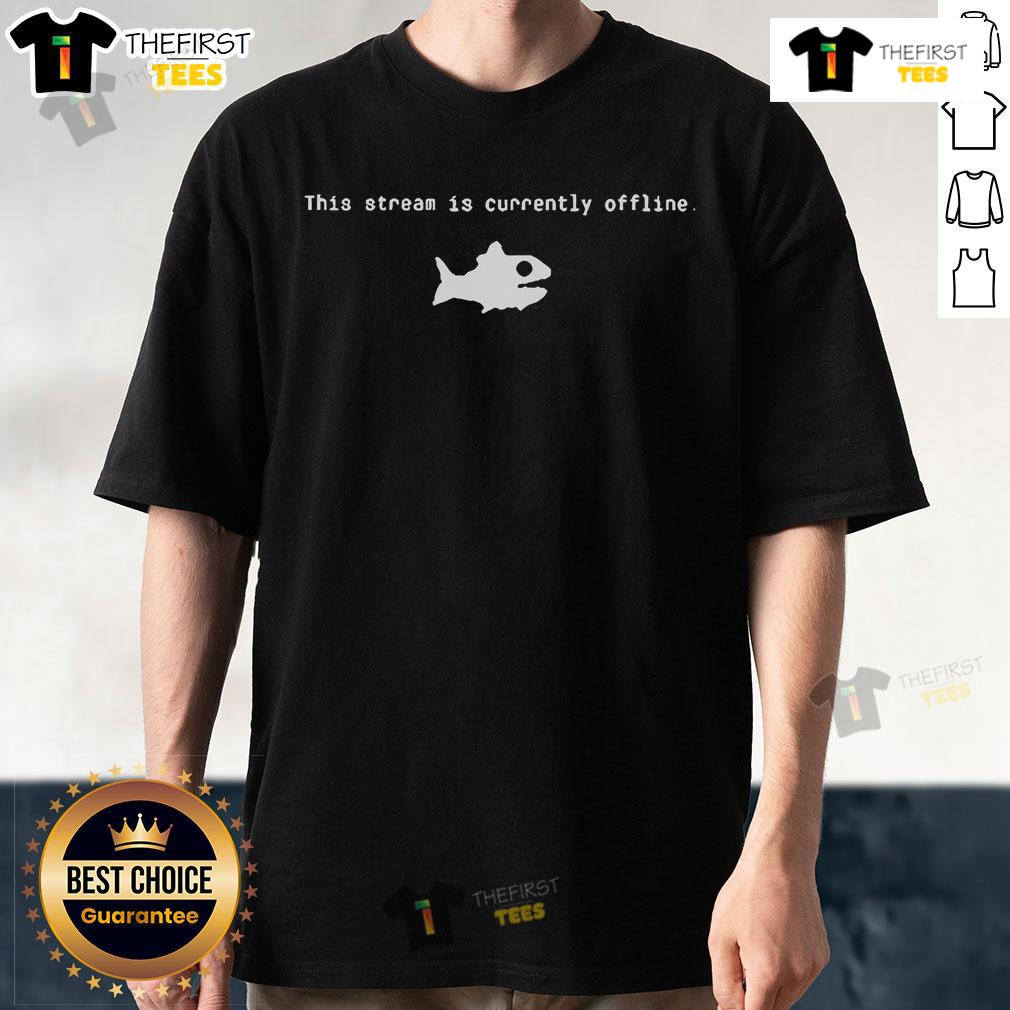 Official This Stream Is Currently Offline T-Shirt featuring playful graphics and a comfortable fit for streamers.