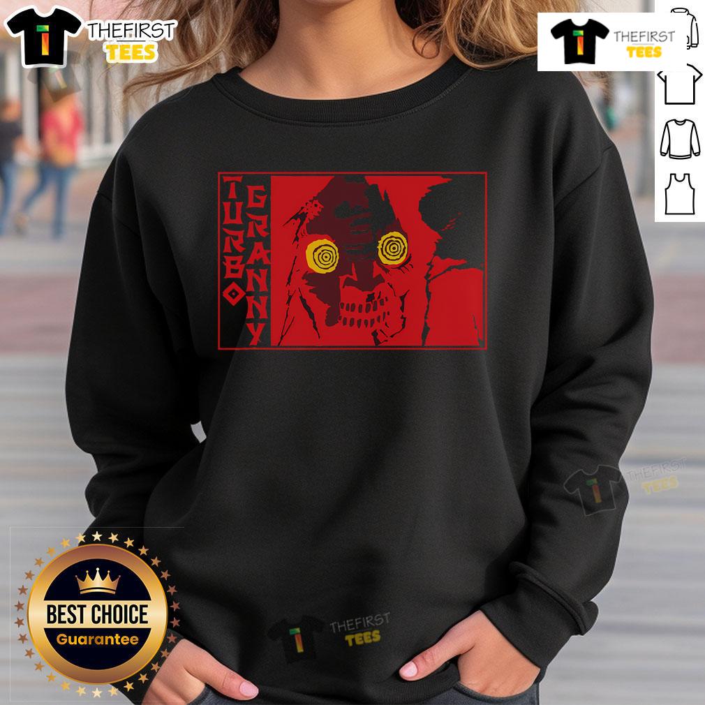 Official Turbo Granny Sweatshirt featuring a stylish design, perfect for cozy and casual outfits.