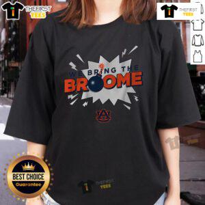 Top Auburn Basketball Johni Broome We Bring the Broome Ladies Tee featuring vibrant team colors and stylish design.