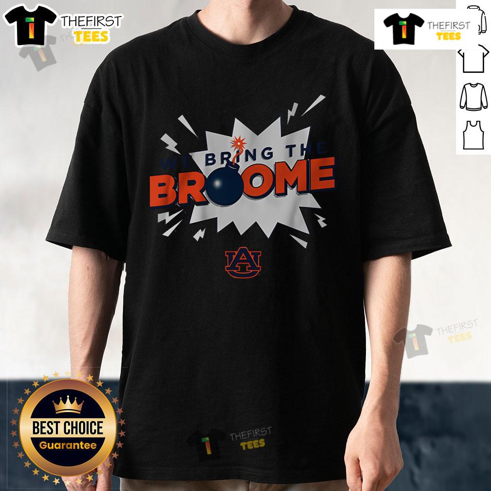 Top Auburn Basketball Johni Broome We Bring The Broome T-Shirt featuring a vibrant design celebrating the star player.