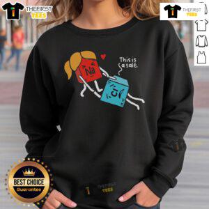 Funny Natri Chloride sweatshirt for Valentine's Day, featuring a playful salt chemistry design perfect for science lovers.