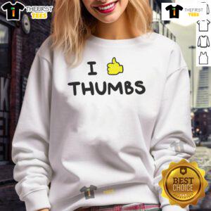 Good Swords comic-inspired sweatshirt featuring a humorous thumbs sweat design for fans of graphic novels and comics.