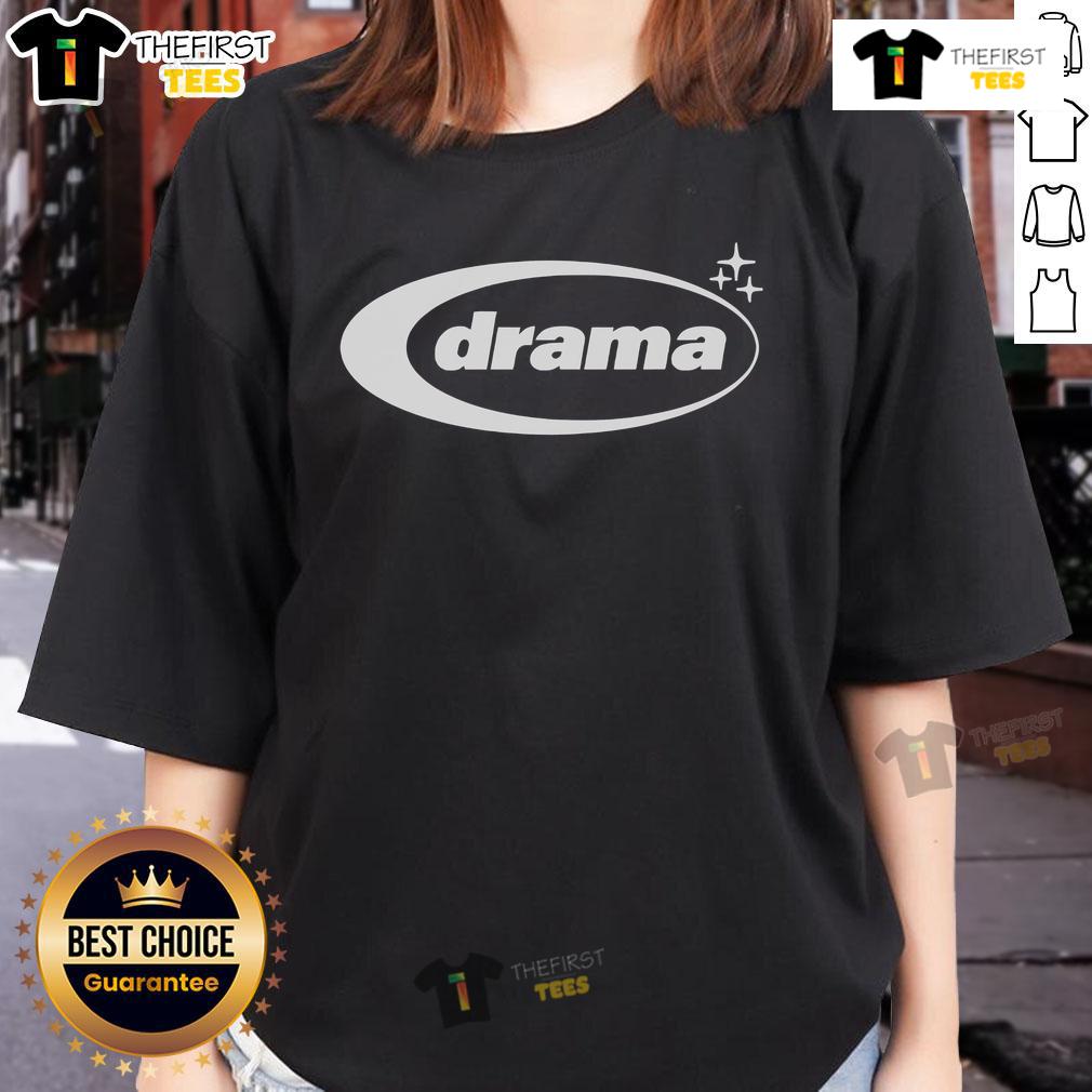 Official Drama Oval Linestar Ladies Tee featuring a stylish design and comfortable fit for everyday wear.