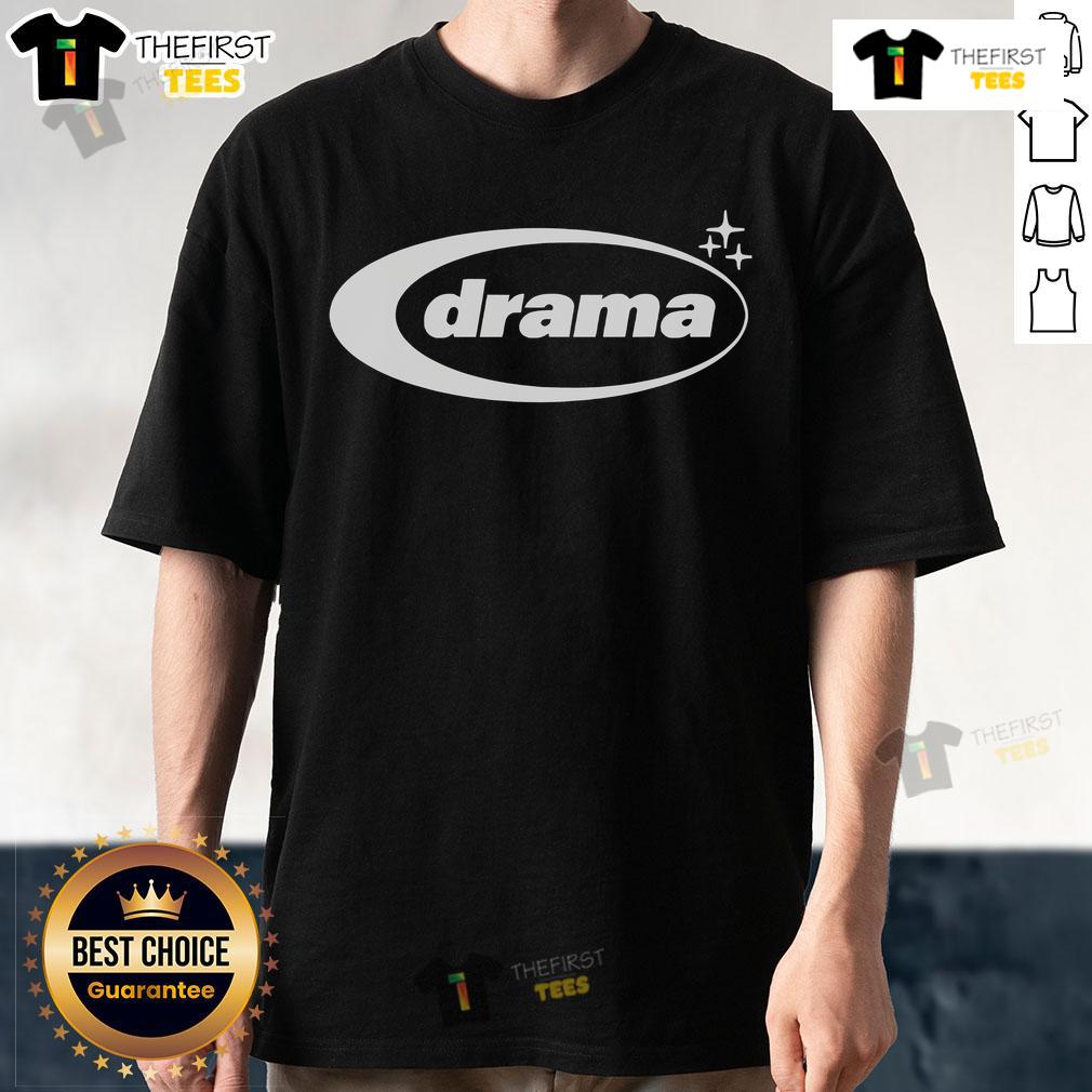 Official Drama Oval Linestar T-Shirt featuring a stylish design and vibrant colors for fans and fashion enthusiasts.
