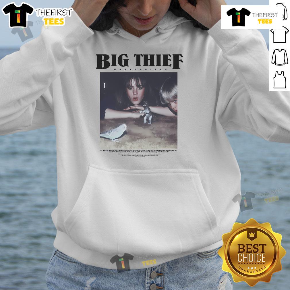 Stylish Top Big Thief Old Inspired Hoodie featuring unique design, perfect for fans of indie music and cozy fashion.