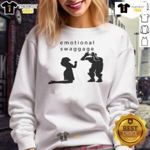 Trendy Top Emotional Swaggage Sweatshirt in vibrant colors, perfect for casual wear and expressing your unique style.