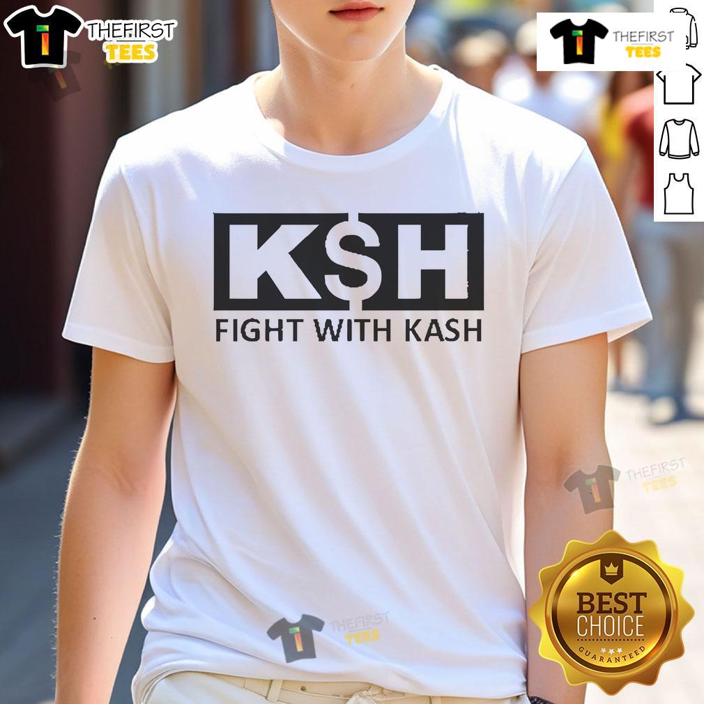 Official Chris Murphy Ksh Fight With Kash T-Shirt showcasing bold graphics and vibrant colors for fans of the match.