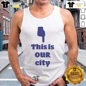 Official Cincinnati This Is Our City tank top featuring a stylish design, perfect for showing local pride.