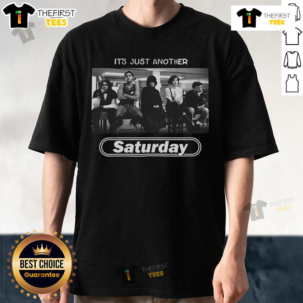 Alt Text: Official Jen Razavi It's Just Another Saturday T-Shirt featuring a stylish design perfect for casual wear.