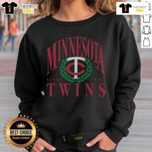 Official Minnesota Twins Pitchout Since 1901 sweatshirt showcasing team pride and vintage design for fans.