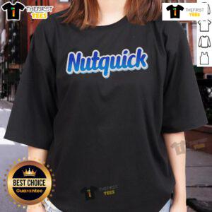 Official Nutquick Ladies Tee featuring a stylish design, perfect for casual wear and showcasing Nutquick brand pride.