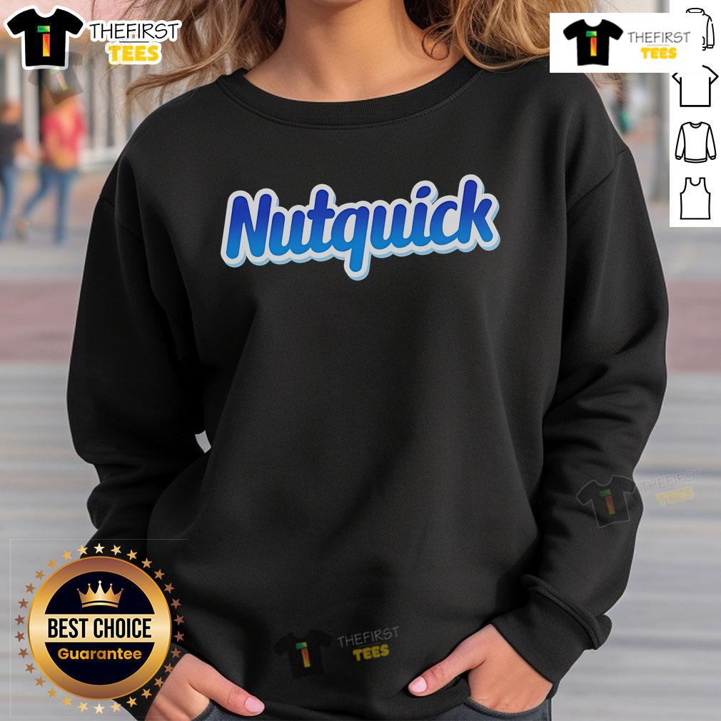 Official Nutquick Sweatshirt featuring a stylish design and cozy fit, perfect for casual wear and Nutquick fans.