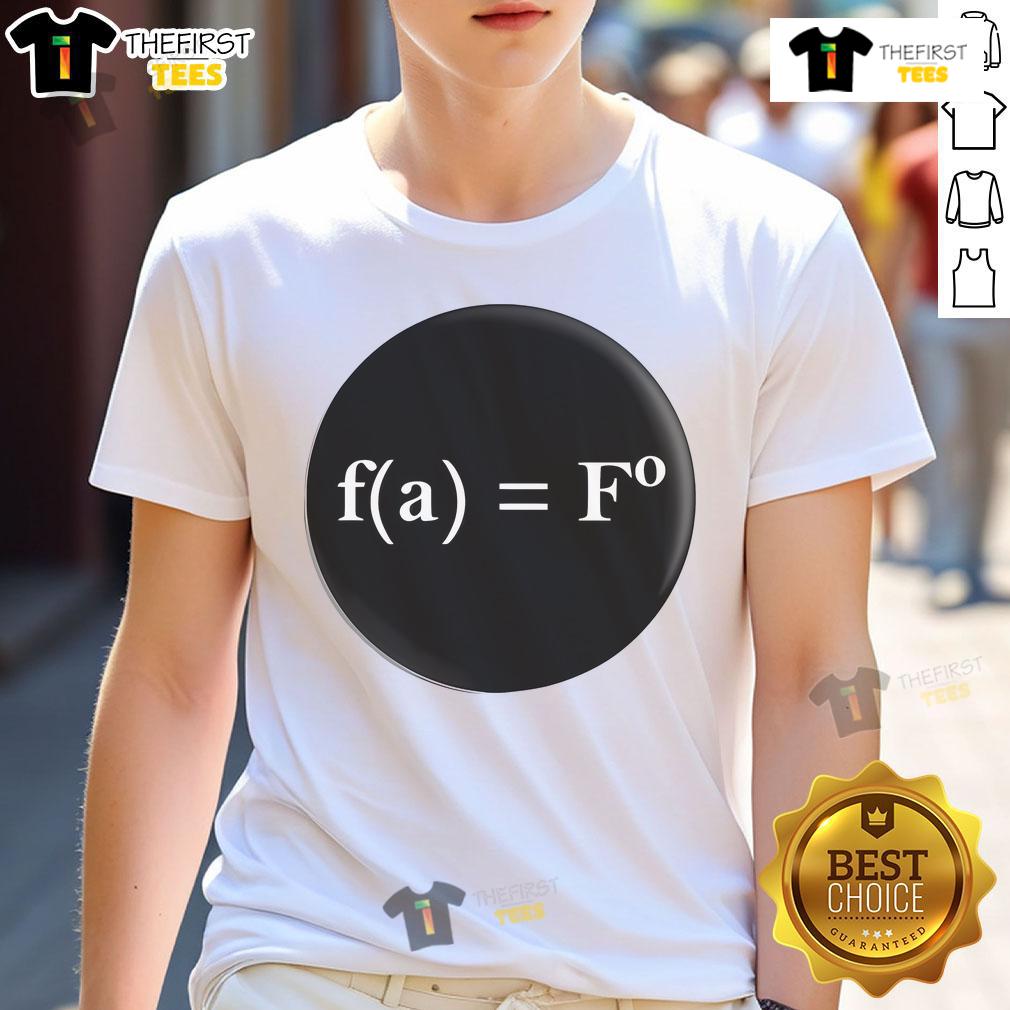Official Sarah Smith F(A)=F T-Shirt featuring a stylish design and bold graphics for fans of Sarah Smith.