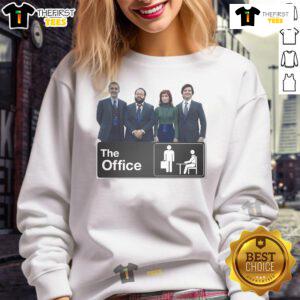 Official The Four Tempers The Office sweatshirt featuring a stylish design, perfect for fans of the show.
