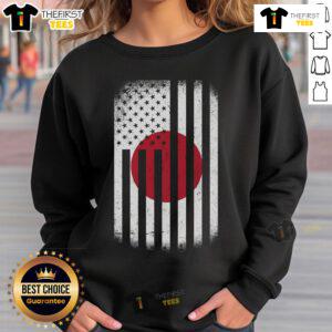 Official Vintage Japan Flag Sweatshirt featuring a retro design and vibrant colors, perfect for casual wear.