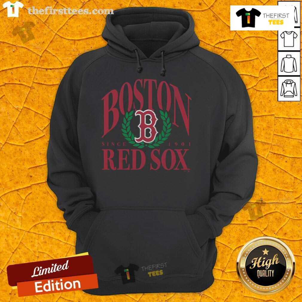 Alt Text: Original Boston Red Sox Pitchout hoodie, celebrating team heritage since 1901, perfect for baseball fans.
