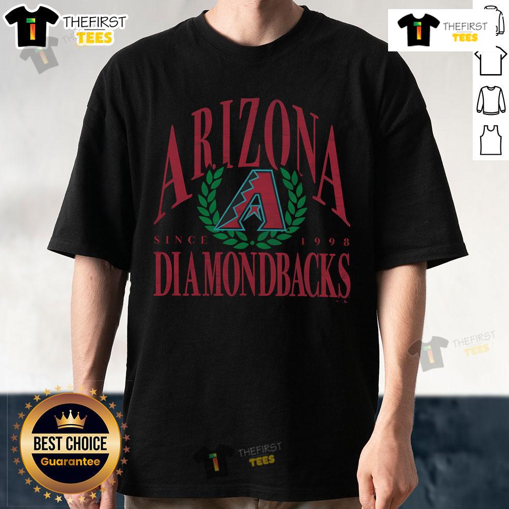 Premium Arizona Diamondbacks Pitchout Since 1998 T-Shirt featuring team colors and logo, perfect for fans and collectors.