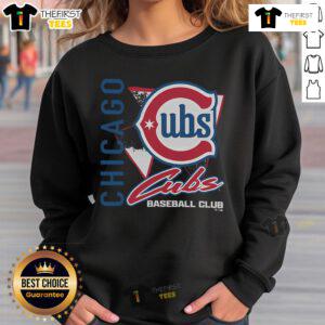 Premium Chicago Cubs Side Arm Baseball Club Sweatshirt featuring team logo and stylish design for fans.