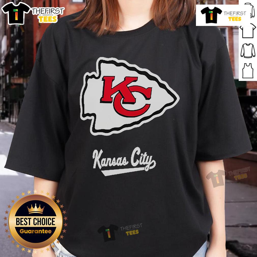Premium Nike Dri-Fit NFL Kansas City Chiefs ladies tee showcasing team colors and logo, perfect for fans.