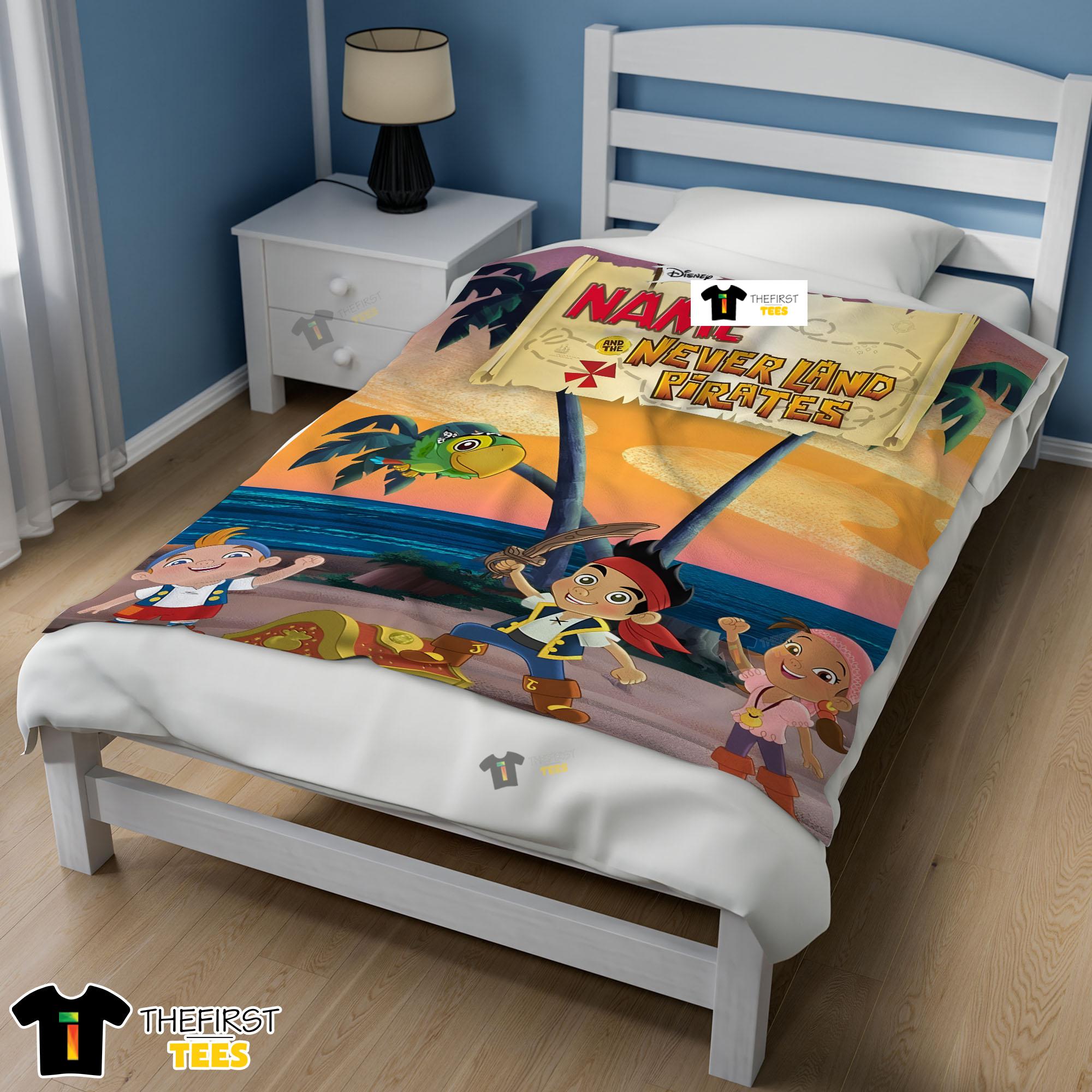 Jake And The Never Land Pirates Blanket Fleece Customized Blanket