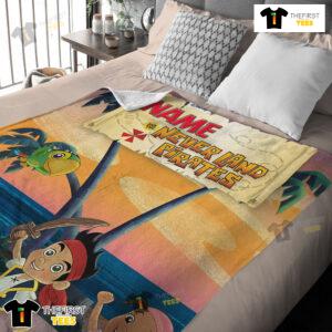 Jake And The Never Land Pirates Blanket Fleece Customized Blanket