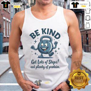 Nice Be Kind tank top featuring motivational text, perfect for staying active and promoting a healthy lifestyle.