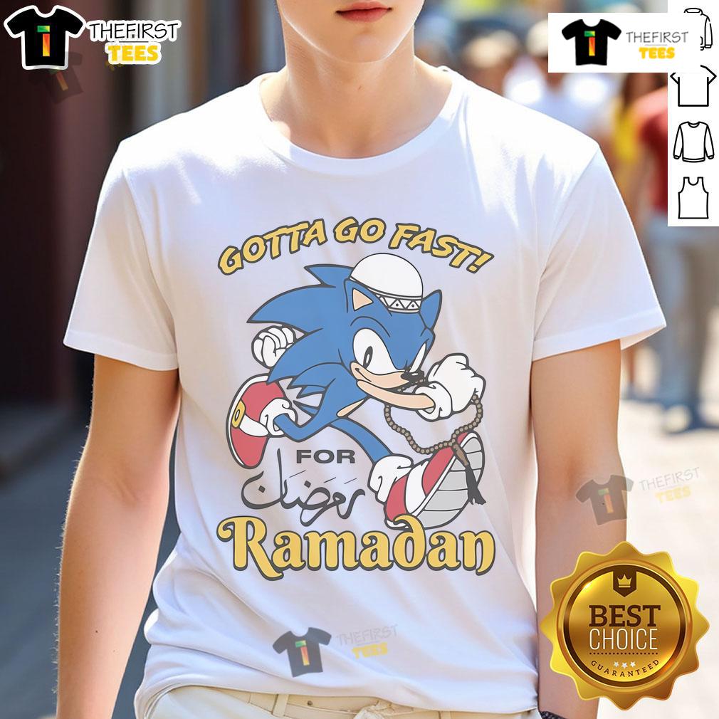 Nice Gotta Go Fast for Ramadan T-Shirt featuring a fun design perfect for celebrating the holy month in style.