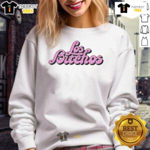 Nice Los Bitchos logo sweatshirt featuring bold graphics and a stylish design for casual wear.