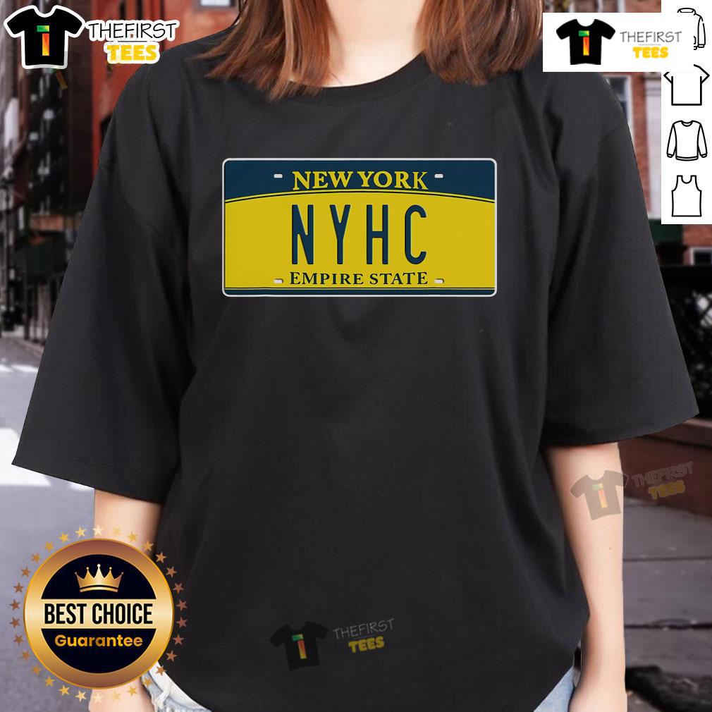 Official New York NYHC Empire State Ladies Tee showcasing a stylish design for fans of New York hardcore music.