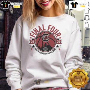 2025 Women's Final Four sweatshirt featuring Nice South Carolina design, perfect for basketball fans and supporters.