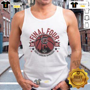 Nice South Carolina Basketball 2025 Women's Final Four tank top showcasing team pride and vibrant design.
