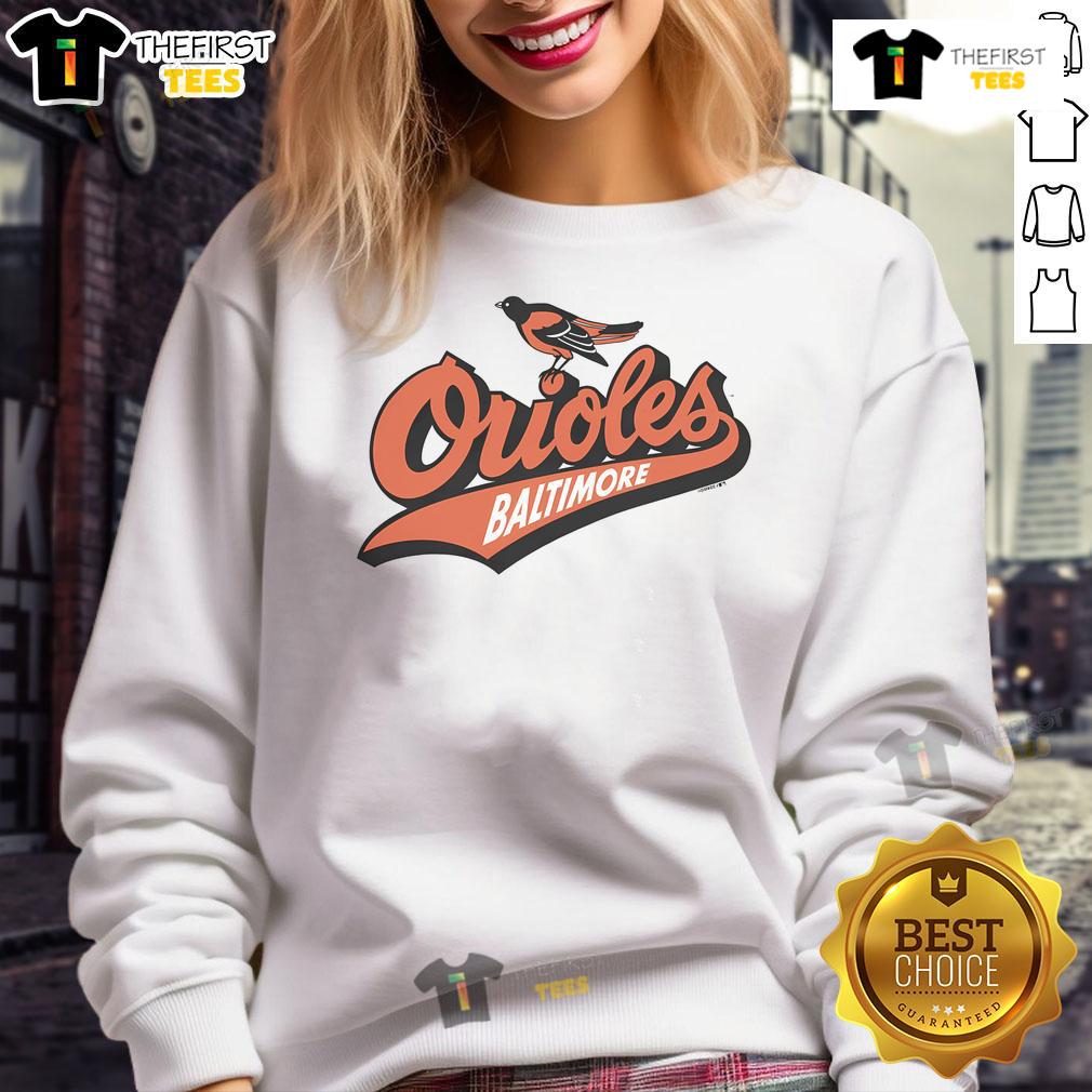 Nice Baltimore Orioles Homage gray sweatshirt featuring a stylish design for local fans and sports enthusiasts.