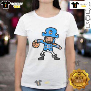 Jalen Brunson New York Knicks Ladies Tee featuring Captain Clutch design, perfect for female fans of the NBA.