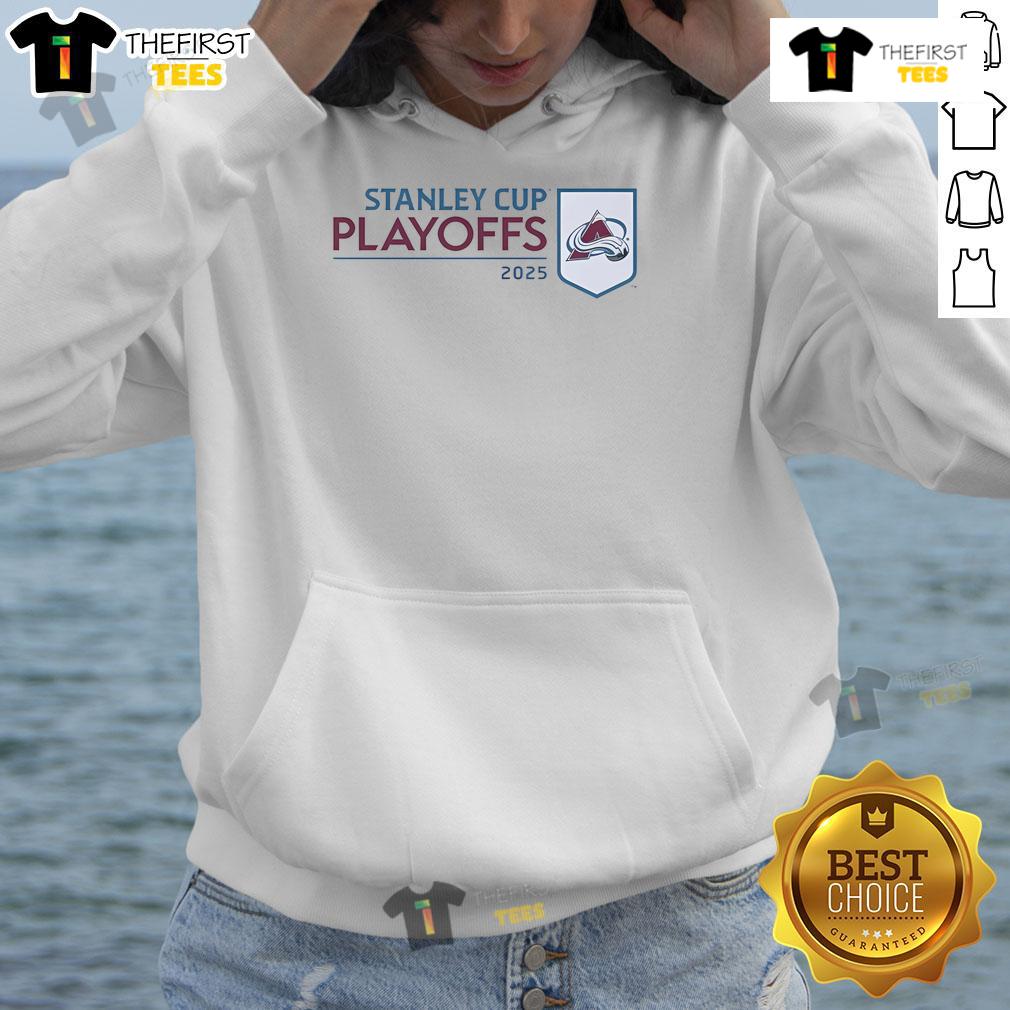 Nice Colorado Avalanche 2025 NHL Stanley Cup Playoffs Champions hoodie showcasing team pride and style.