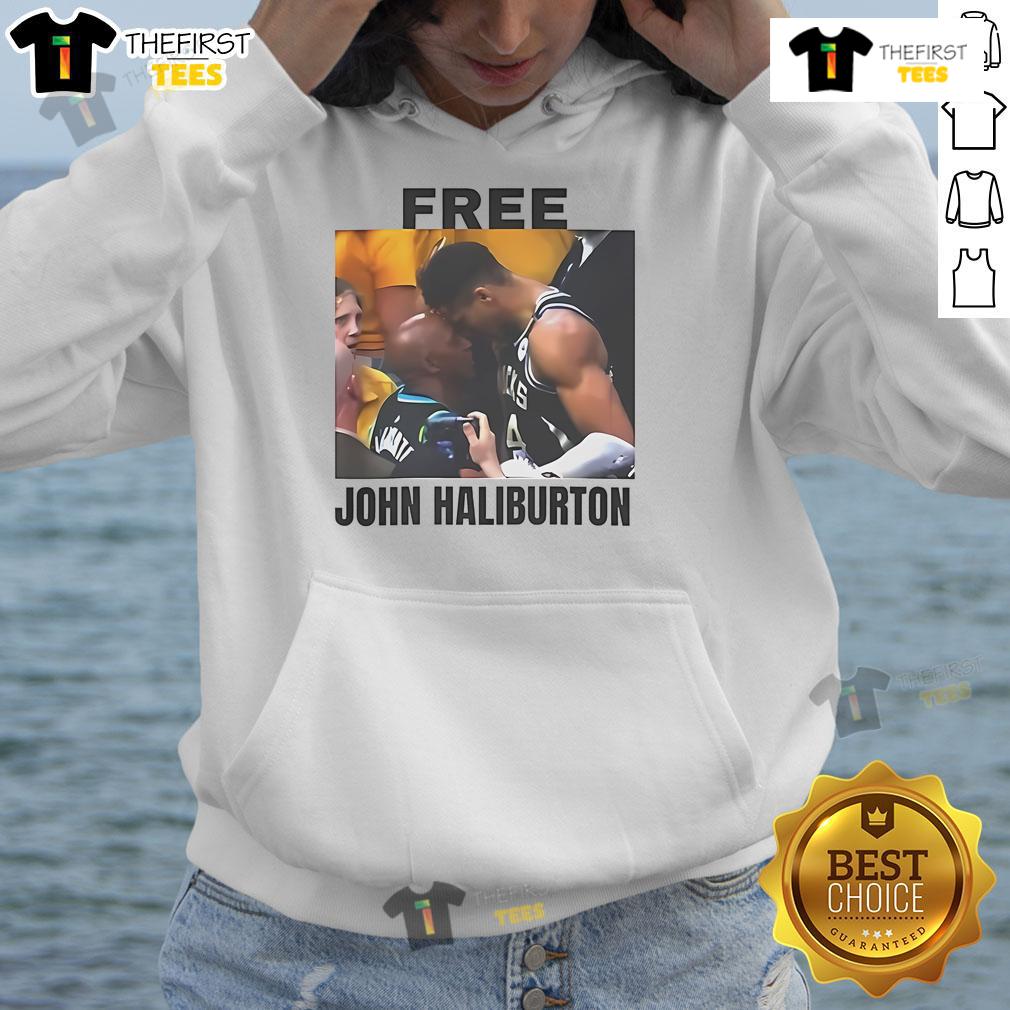 Stylish Nice Free John Haliburton hoodie in vibrant colors, perfect for casual wear and fashion lovers.