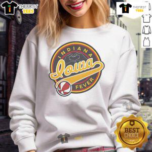 Nice Indiana Fever Iowa sweatshirt featuring team colors and logo, perfect for fans and casual wear.