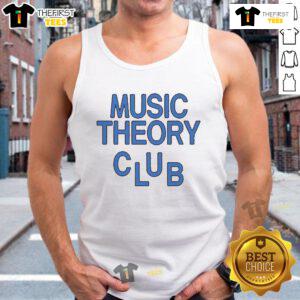 Alt Text: Stylish Nice Music Theory Club tank top featuring a creative design, perfect for music lovers and theory enthusiasts.