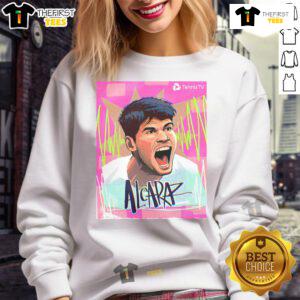 Official 2025 Italian Open in Rome ATP Masters 1000 Champion Carlos Alcaraz sweatshirt featuring vibrant design.