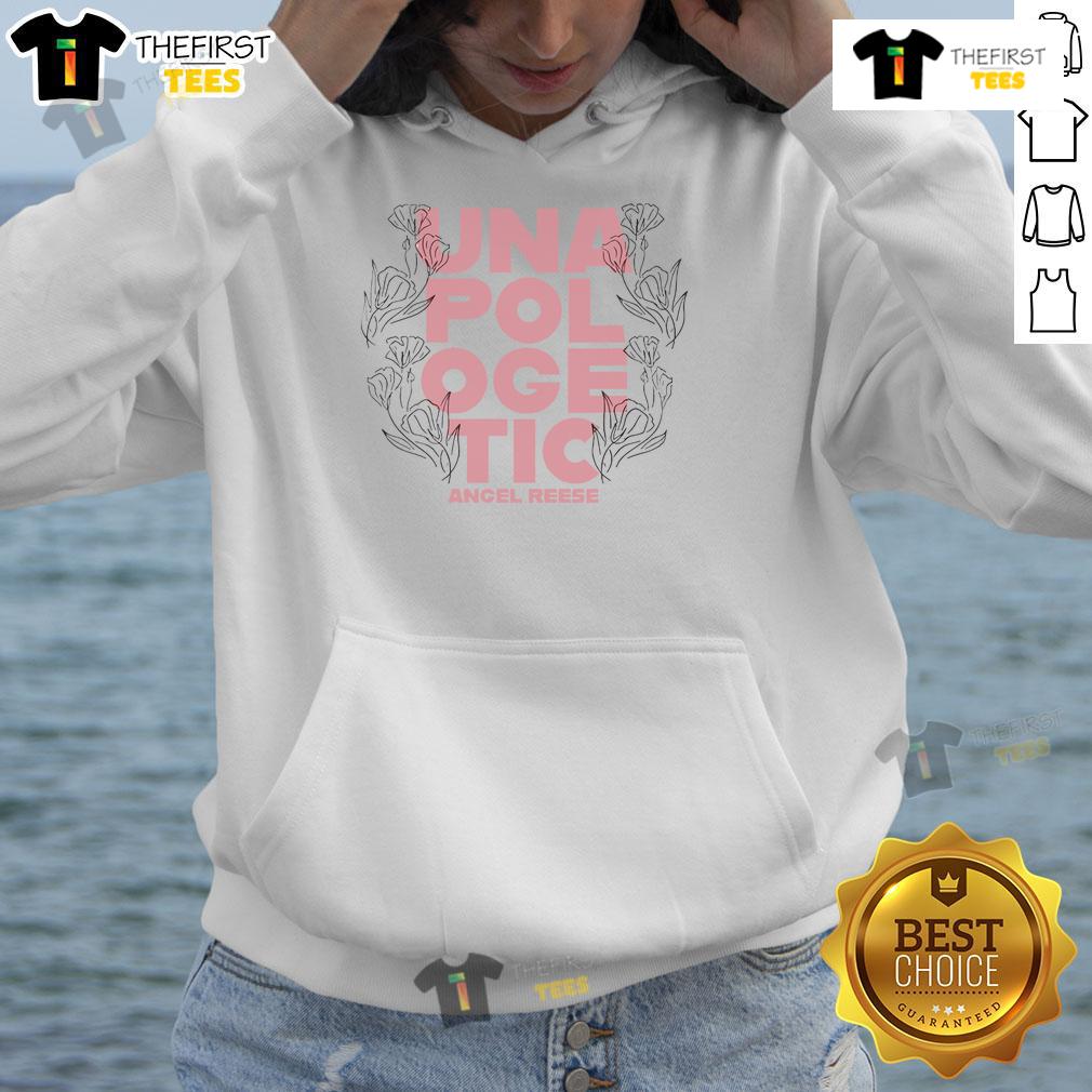 Official Angel Reese Unapologetic Hoodie featuring bold graphics, perfect for fans and supporters of Angel Reese.