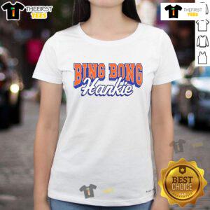 Alt Text: Official Bing Bong Hankie Ladies Tee featuring a stylish design and comfortable fit for everyday wear.