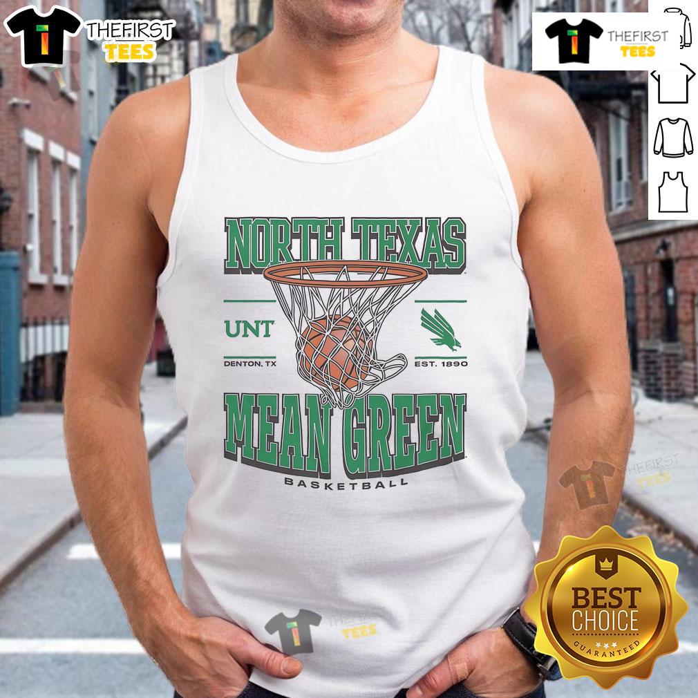 Official North Texas Mean Green Game Time Tank Top featuring vibrant team colors and logo for fans and athletes.