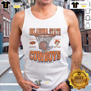 Official Oklahoma State Cowboys Game Time Tank Top featuring team logo and colors for spirited sports fans.