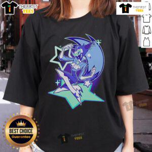 Official Vassago Pride 2025 Ladies Tee featuring vibrant colors and a stylish design for celebrating pride.