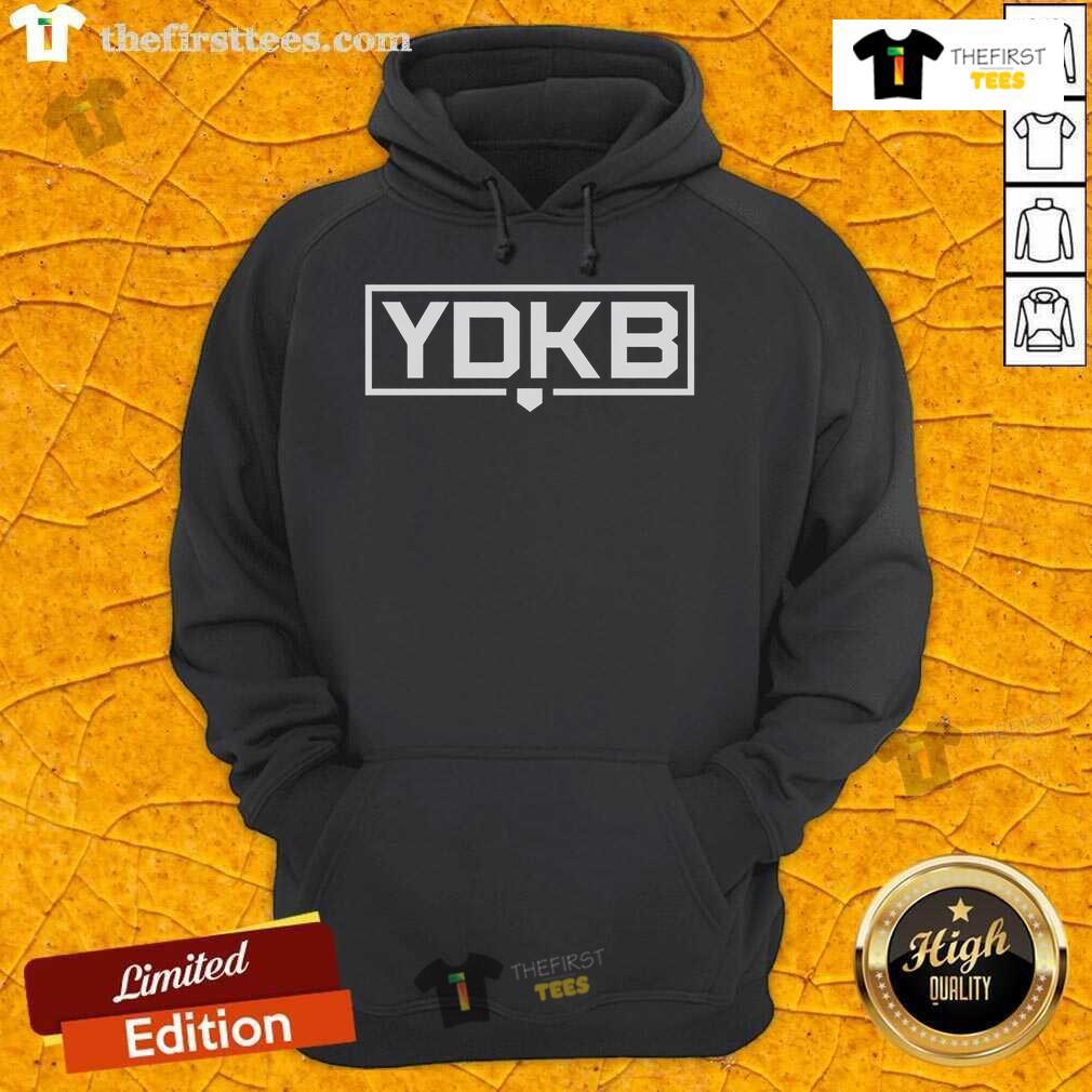 Official YDKB You Don't Know Ball Hoodie in black, featuring stylish design and comfortable fit for sports enthusiasts.