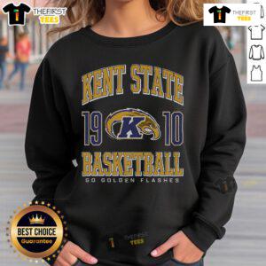 Alt Text: Original Kent State Golden Flashes basketball sweatshirt featuring a vibrant blue design and logo, perfect for fans.