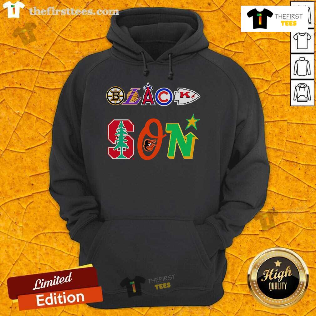 Alt Text: Top Blackson Slcjersey Hoodie in stylish design, perfect for casual wear and street fashion enthusiasts.