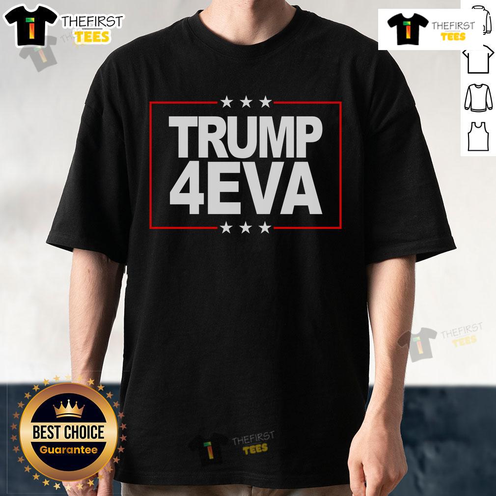 Top Donald Trump 4Eva 2028 Forever T-Shirt featuring bold graphics and vibrant colors for political supporters.