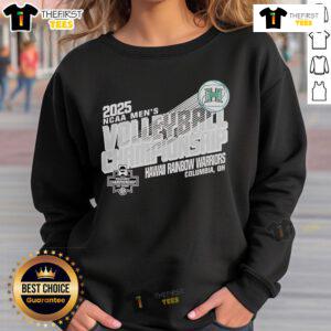 Alt Text: Top Hawaii Warriors 2025 NCAA Men's Volleyball Championship sweatshirt in vibrant colors, perfect for fans and athletes.