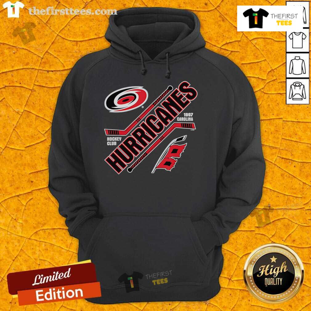 Top Hurricanes Force Black Officially Licensed Hockey Hoodie for fans, featuring team logo and stylish design.