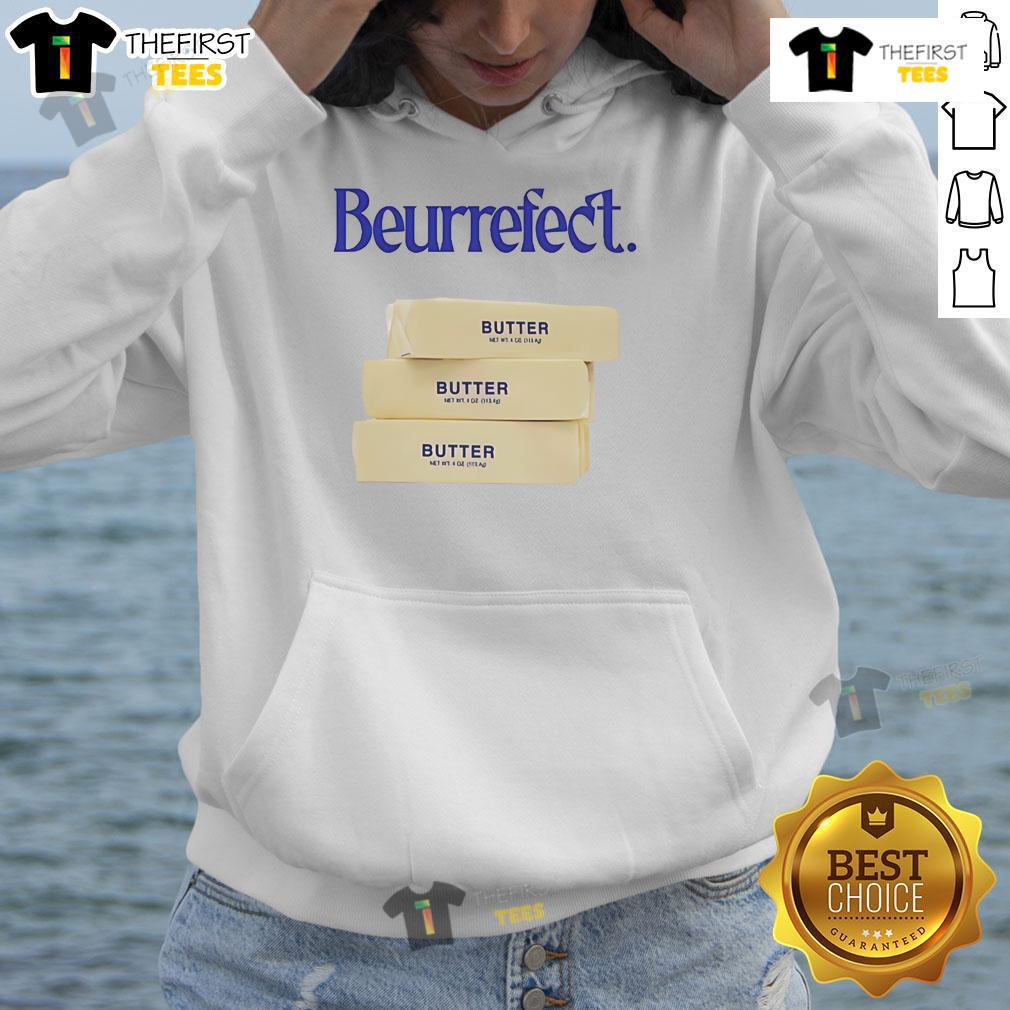 Alt Text: Good Beurrefect Butter Hoodie featuring a stylish design, perfect for butter lovers and cozy fashion enthusiasts.